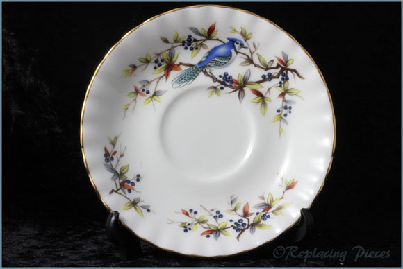 Royal Albert - Woodland Series - Tea Saucer (Blue Jay)