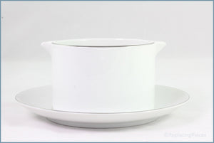 Thomas - Medaillon Platinum - Gravy Boat & Fixed Stand