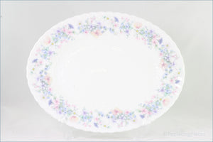 Wedgwood - Angela (Fluted) (R4870) - 14" Oval Platter