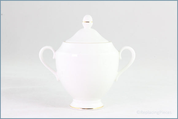 Wedgwood - Signet Gold - Lidded Sugar Bowl