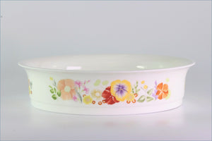 Wedgwood - Summer Bouquet - Open Vegetable Dish