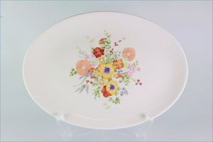 Wedgwood - Summer Bouquet - 14 1/4" Oval Platter