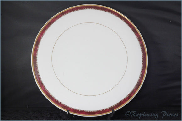 Royal Worcester - Medici (Ruby) - Gateau Plate