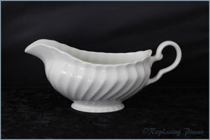 Johnson Brothers - Regency White - Gravy Boat