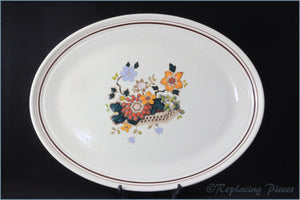 Royal Doulton - Paradise Garden (LS1041) - 16 3/8" Oval Platter