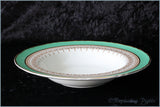 Royal Worcester - Regency (Bright Green) - 8" Rimmed Bowl