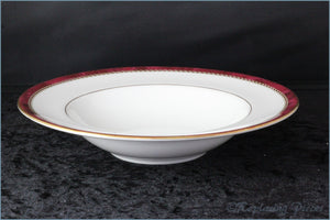 Royal Worcester - Medici (Ruby) - 8" Rimmed Bowl