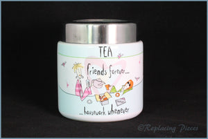 Johnson Brothers - Born To Shop - Tea Cannister