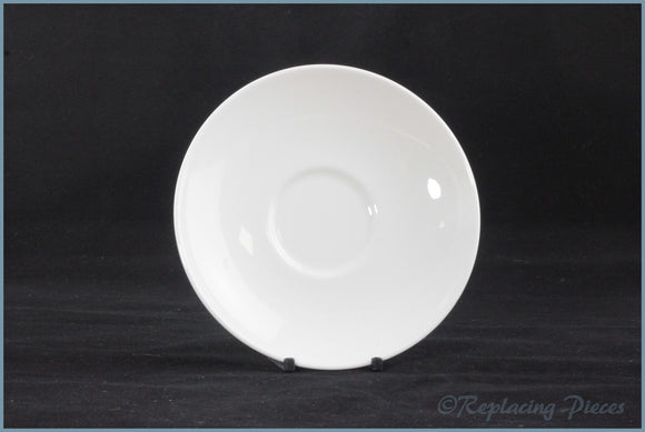 Royal Doulton - White Linen - Tea Saucer