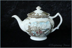 Friendly village teapot best sale