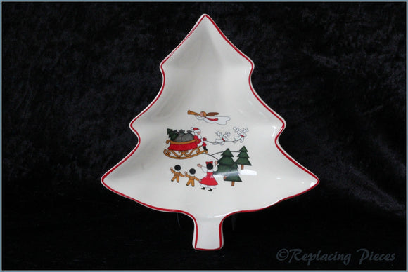 Masons - Christmas Village - Tree Dish