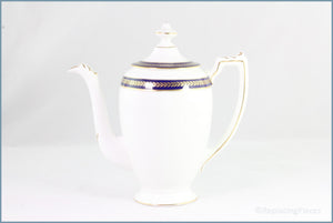 Coalport - Blue Wheat - Coffee Pot