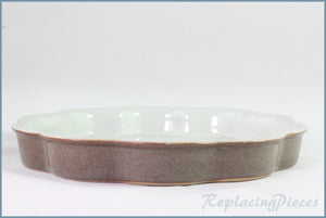 Denby - Greystone - 10" Flan Dish