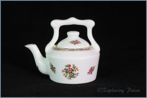 Coalport - Ming Rose - Miniature Kettle