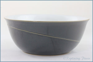 Denby - Saville Grey - 8 7/8" Salad Serving Bowl